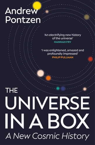 UK paperback cover for The Universe in a Box